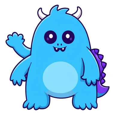 Sulley James P Sullivan from Monsters Inc sticker