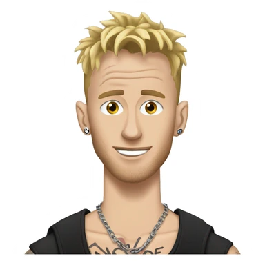Can you make a machine gun Kelly emoji sticker