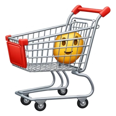 shopping cart sticker
