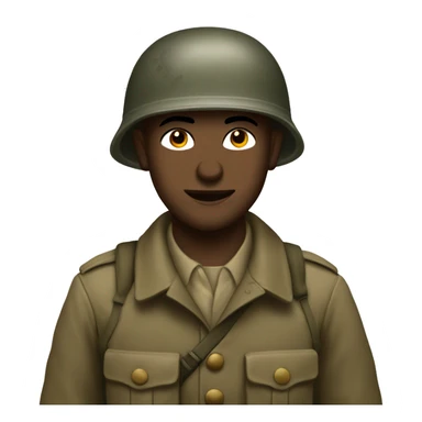 Ww2 American soldier sticker