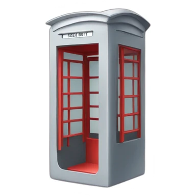 phone booth sticker
