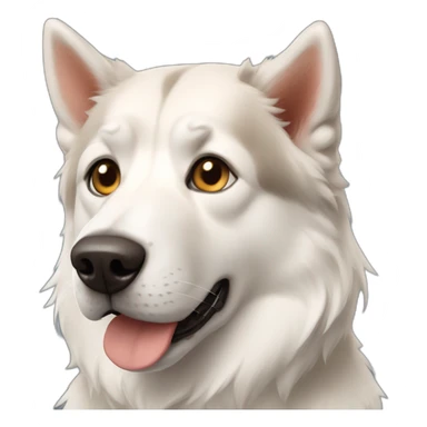 dog russian siberian laika sticker