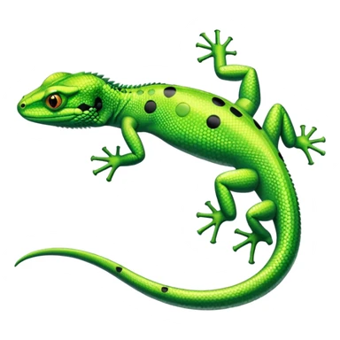 LIZARD which has some really long and large dots on its back. looks like the one on the Hands on Machine learning with scikit learn&tensorflow book sticker