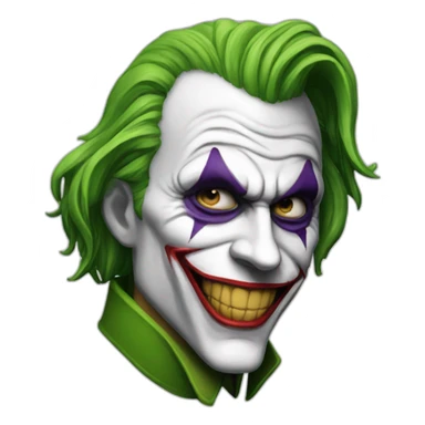 The joker malicius sticker