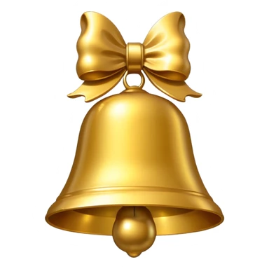 christmas bell sticker