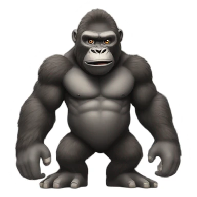 King kong in eiffel tower sticker