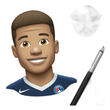 Kylian mbappé sur canette sticker