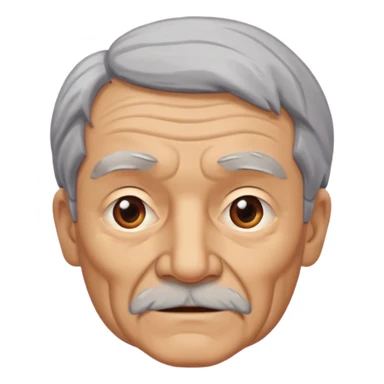 professor old man sticker