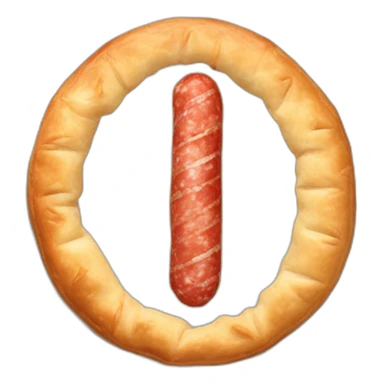 Galette saucisse sticker