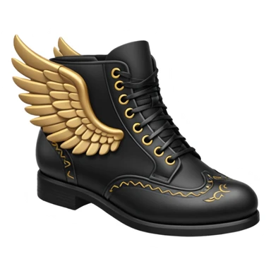 wing shoes sticker
