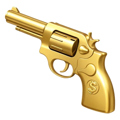 Money gun  sticker