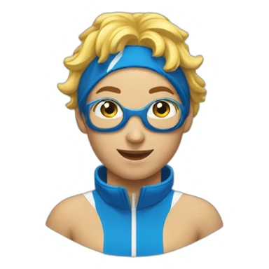 Natation synchronisée podium  sticker