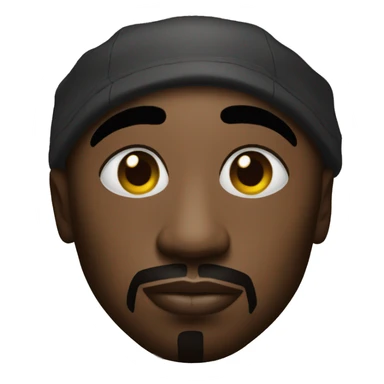 Tupac Shakur sticker