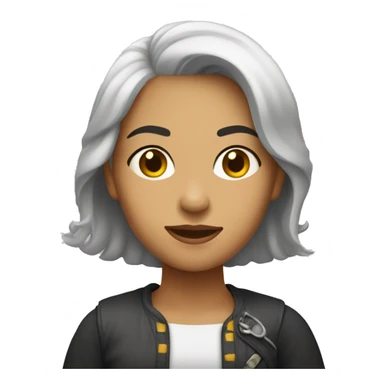 loira cacheada branca mulher sticker