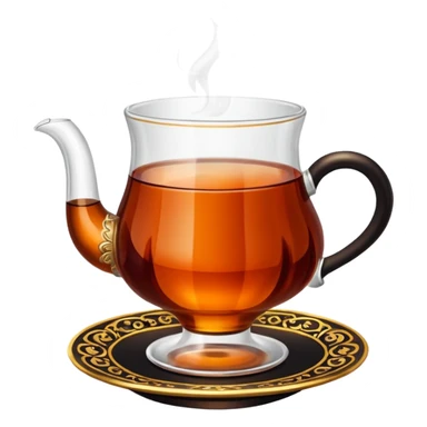 Türk çayı sticker