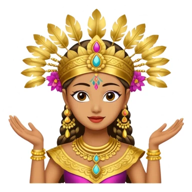 danseuse balinaise sticker