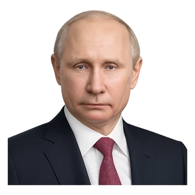 photorealistic Vladimir Putin sticker
