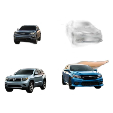 Highway with  1999.Jeep grand cherokee 2011 Honda Civic. 2018 Toyota Supra. 2022 Chevy Tahoe sticker