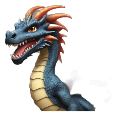 Dragon giga Chad  sticker