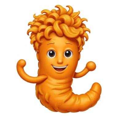 A Cheeto with Donald Trump‘s hair sticker