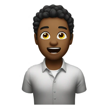 Me singing a song sticker