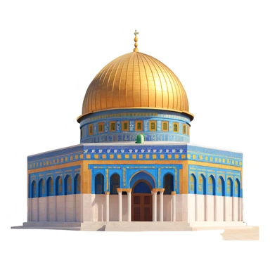 Dome of the rock, Jerusalem sticker