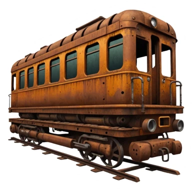  front-of-a--post-apocalyptic-underground-train. (1) sticker