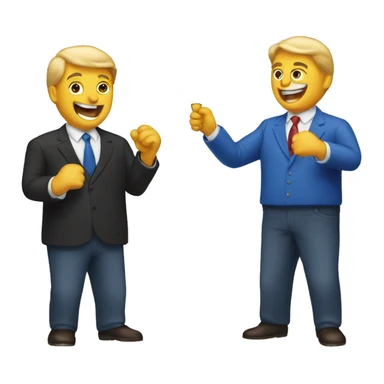 Family Feud Sign Flipping sticker