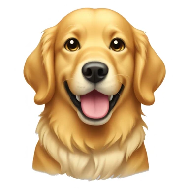 golden retriever taco sticker