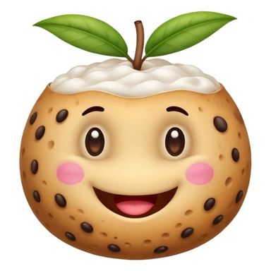 a tapioca mascot sticker
