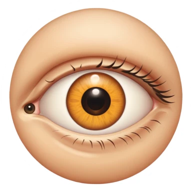 Eye pop for surpirse sticker