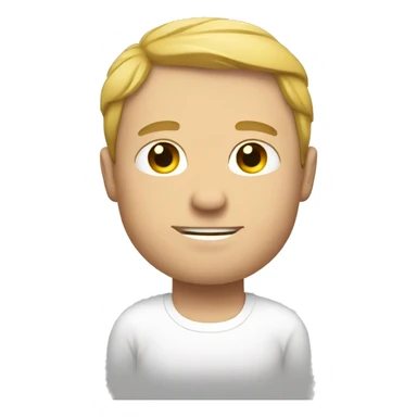 WHITE GUY RELAX sticker