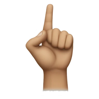 Pointing at an stranger sticker