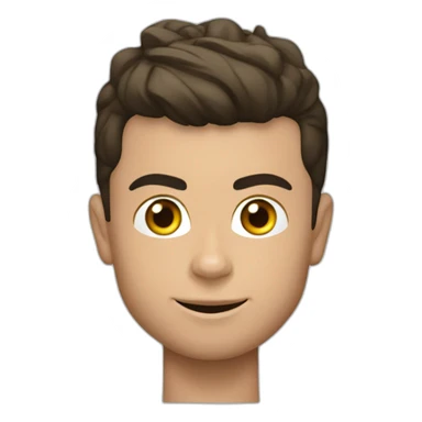 Cristiano ronaldo con una champions league sticker