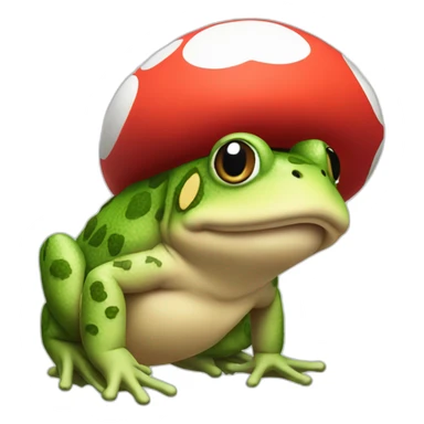 Toad tiny Mario Nintendo sticker