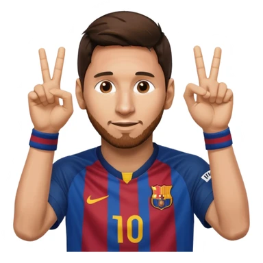 Okey işareti yapan biri messi olabilir sticker