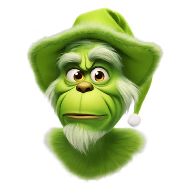 grinch con cappelo steam pu sticker
