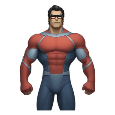 Omni-man from invincible sticker