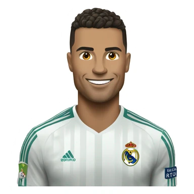 Ronaldo qui rit sticker