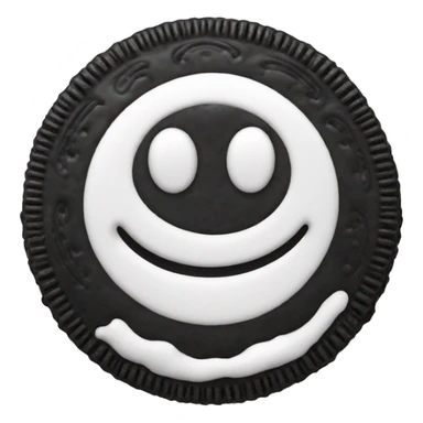 Oreo cookie sticker
