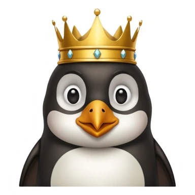 Penguin leach king sticker