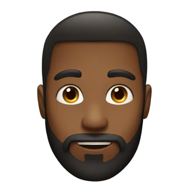 Tan girlfriend black boyfriend with beard sticker