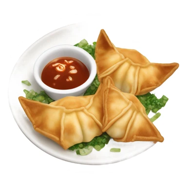 Crab Rangoon sticker