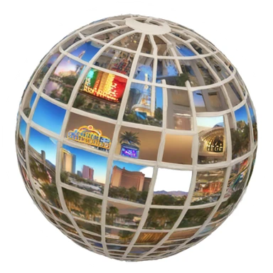The sphere Las Vegas sticker