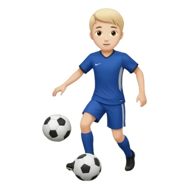  мальчик играет в футбол и эта картинка должна быть обведена в кружок !!!!!! sticker