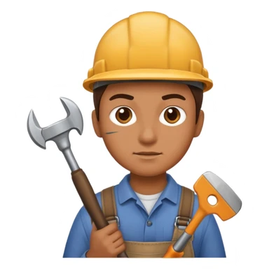 Repairs and Maintenance, holding tool sticker