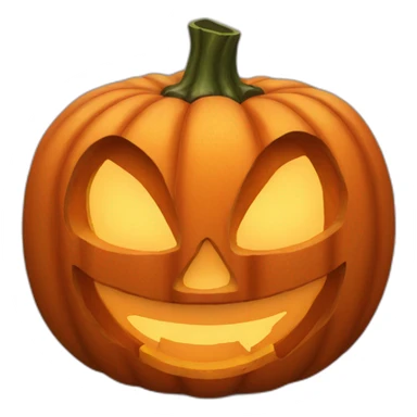 Jack-o'-lantern sticker