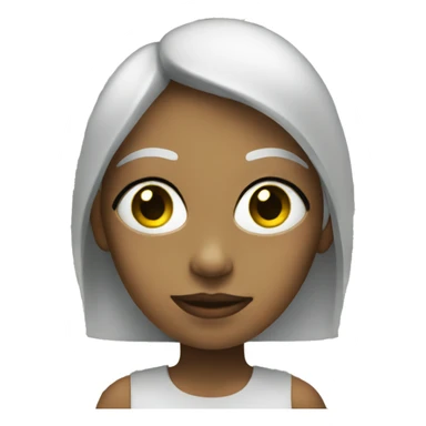 Girl with money symbols as eyes  sticker