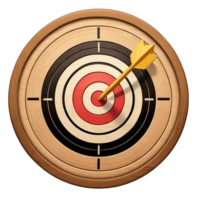 TIRO AL BLANCO CON FLECHA sticker