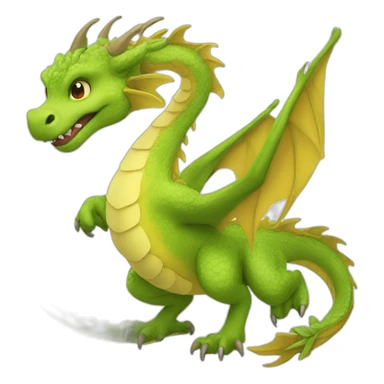 mirabelle dragon sticker